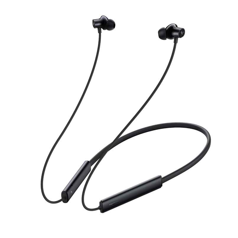 Realme Buds Wireless 3 In-Ear Bluetooth Neckband 30Db Anc Upto 40 Hours Playback - Pure Black Realme Buds Wireless 3 In-Ear Bluetooth Neckband 30Db Anc Upto 40 Hours Playback - Pure Black