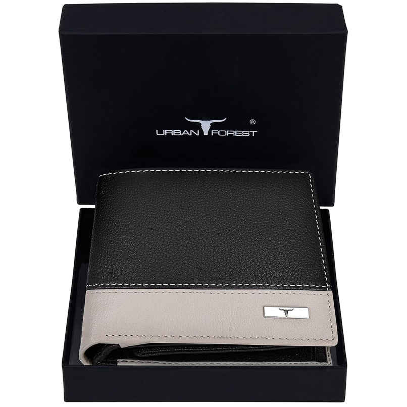 Urban Forest Men's Seattle Leather Wallet | Brown & Sand