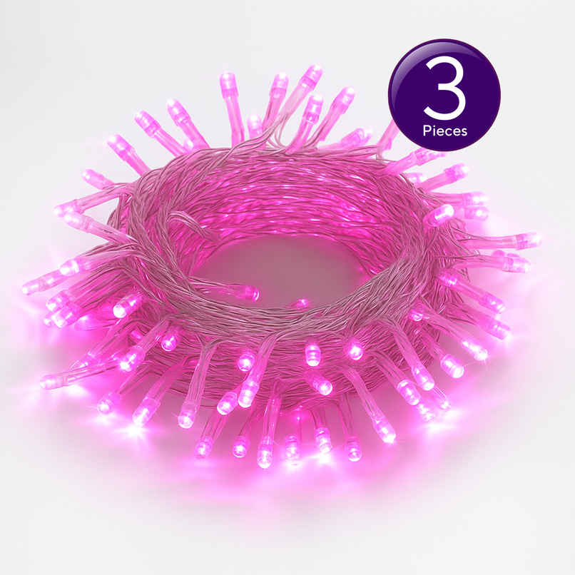 Quace 12M Pink String Light Combo 