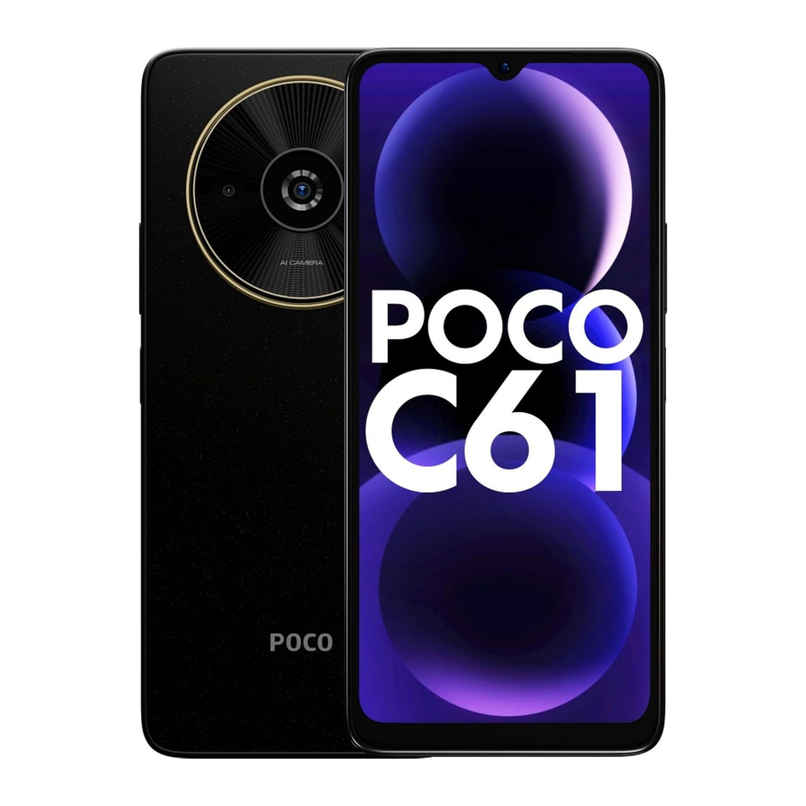 Poco C61 | 4GB | 64GB | Diamond Dust Black