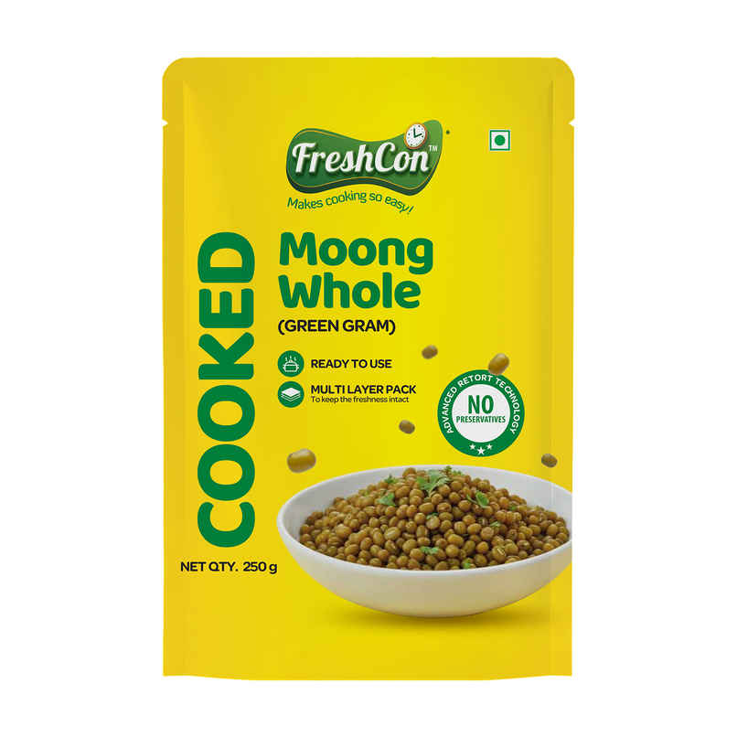 Freshcon Cooked Moong | Green Gram