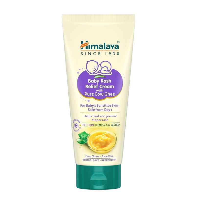 Himalaya Baby Rash Relief Cream With Pure Cow Ghee & Ph 5.5