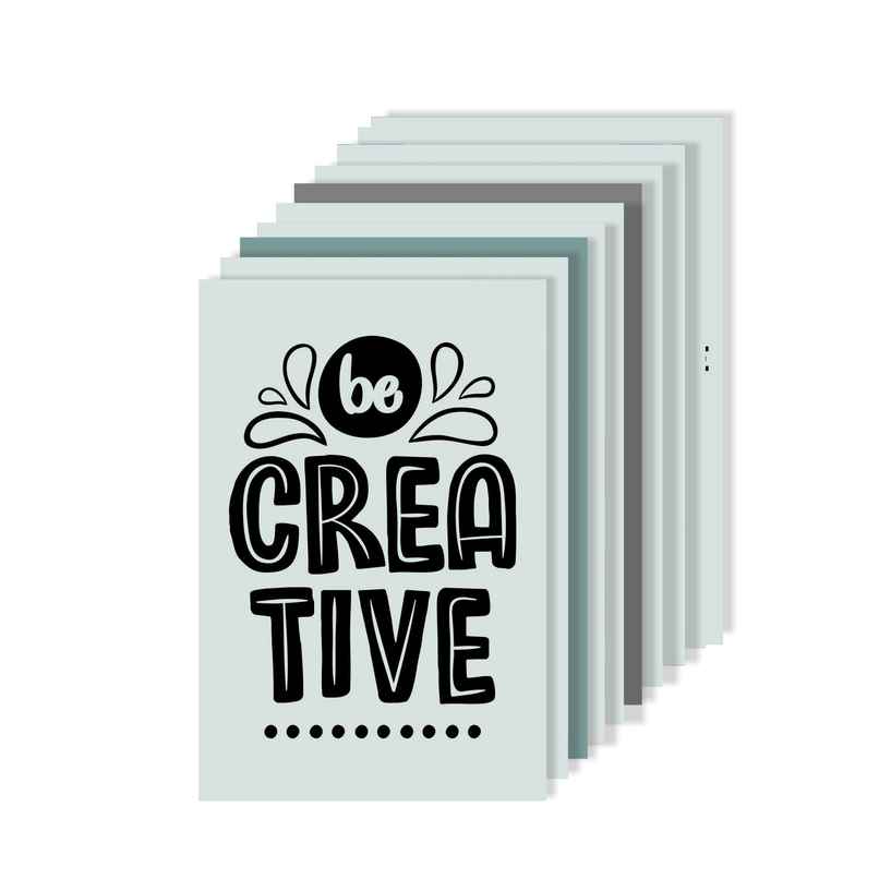 Paper Plane Design Motivational Wall Posters | Set of 10 | (12 Inch x 18 Inch) D93