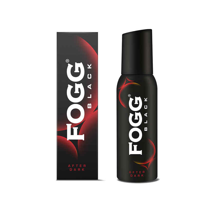 Fogg Black After Dark No Gas Long Lasting Perfume Deodorant Spray for Men and Women