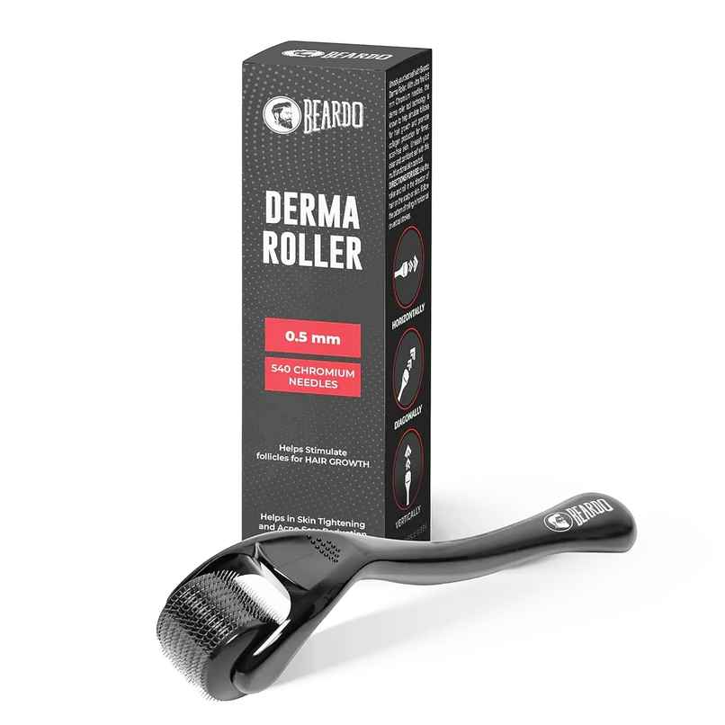 Beardo Men Derma Roller Thicker Hair & Tight Skin