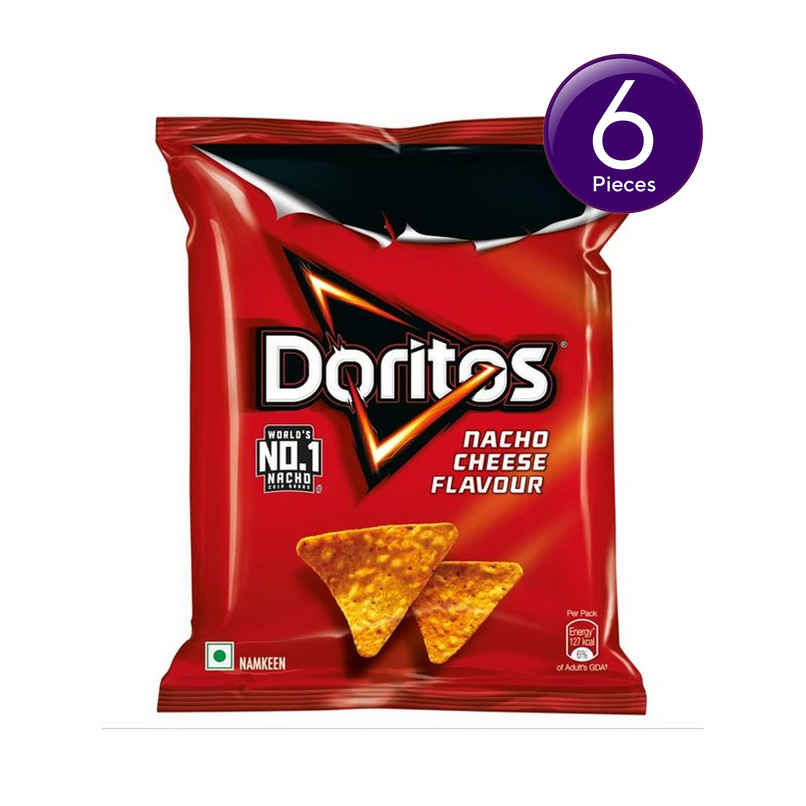 Doritos Nacho Cheese Flavoured Corn Chips Combo 