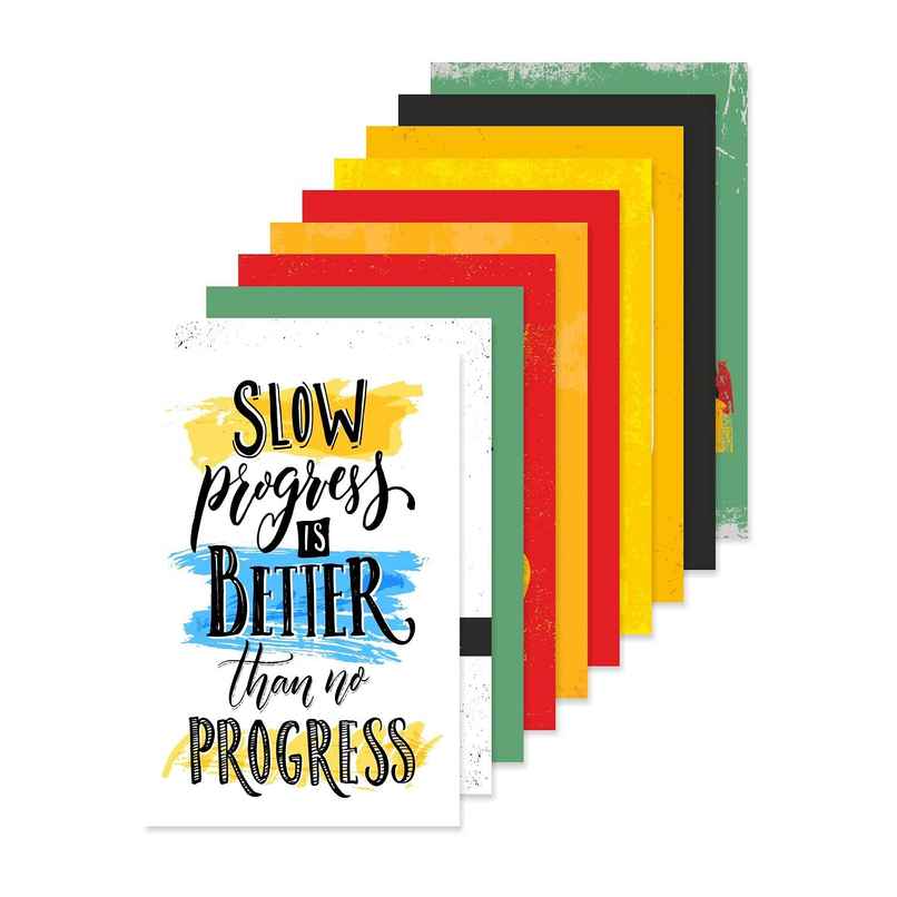 Paper Plane Design Wall Posters For Office Decor | Set of 10 | Size | 12 Inch x 18 Inch | D39