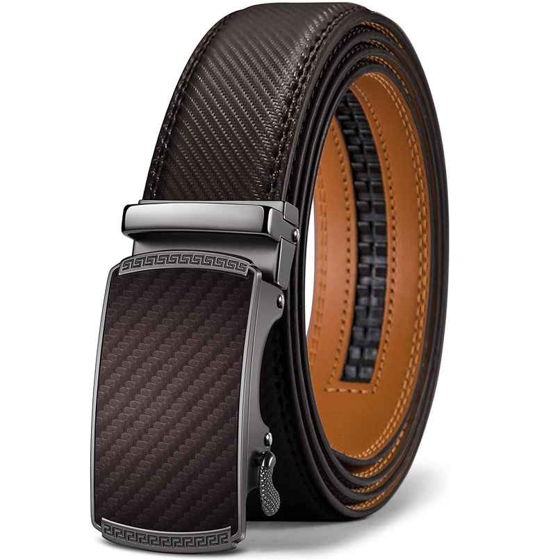 Zoro United Men's Solid Vegan Leather Belt | Black - One Size