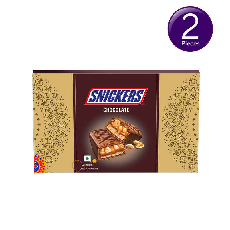 Snickers Gift Pack | 8 Bars | Peanut , Butterscotch, Berrywhip & Peanut Brownie Combo
