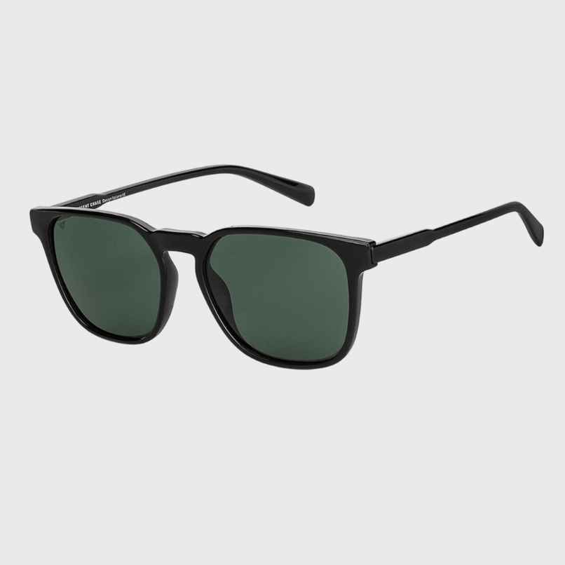 Vincent Chase By Lenskart Unisex Polycarbonate Wayfarer Sunglasses | Black - L