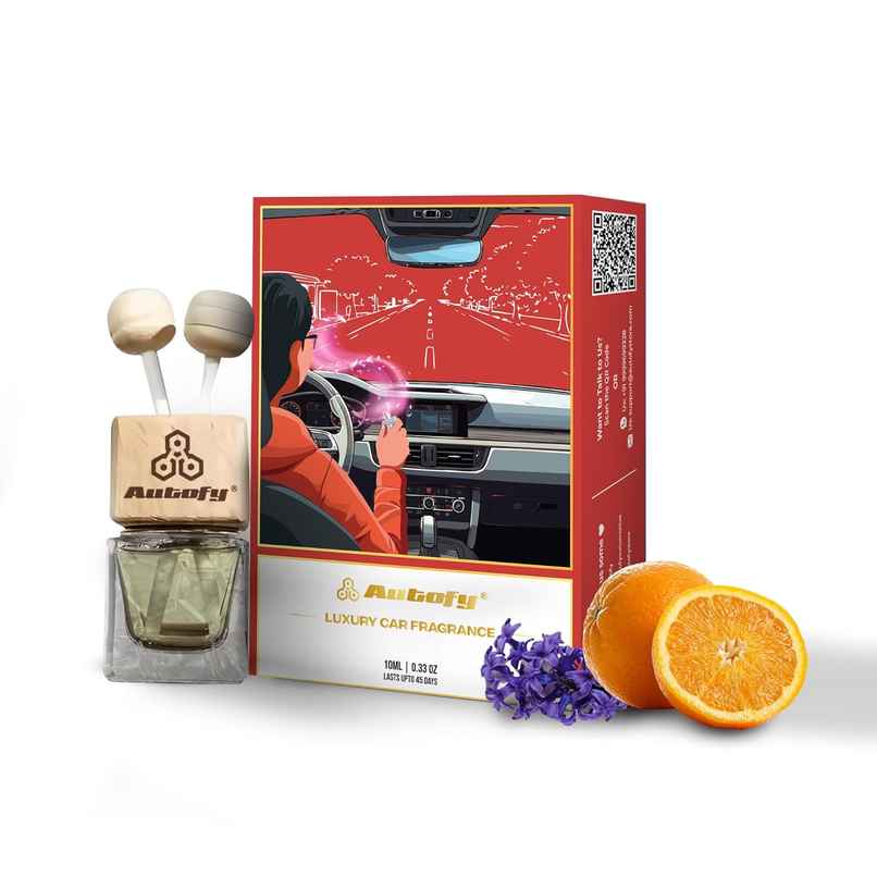 Autofy ELIXIR Car Perfume AC Vent Car Fragrance Car Air Freshener Long Lasting | Snow