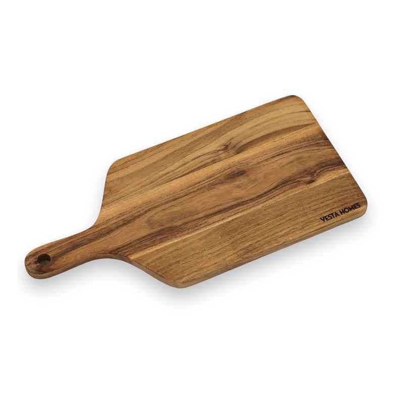 Vesta Homes Acacia Wood Chopping Board/Cutting/Serving Board, Platter | 42 X 18 X 1.5 Cm