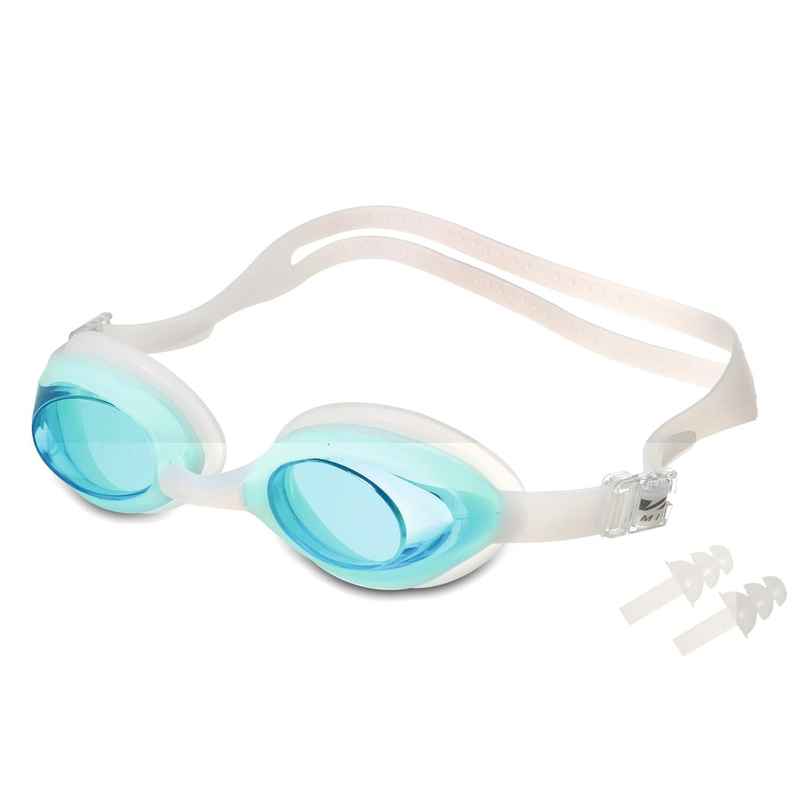 Vector X Viva Swimming EXPLORER One Piece Silicone Mirror Goggle with Double Strap Case Packing