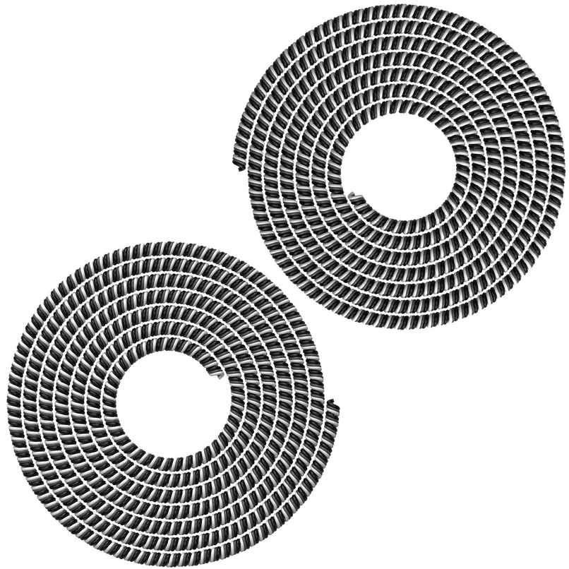 Sounce Spiral Cable Protector, Chargers Cable Protector Data Cable Protective Sleeve(Set Of 2)