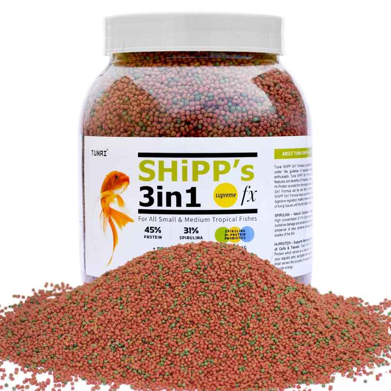 Tunai Shipp 3In1 Fish Food 1.2Mm