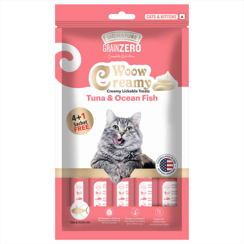 Grain Zero Creamy Lickable Cat Treat - Tuna & Ocean Fish