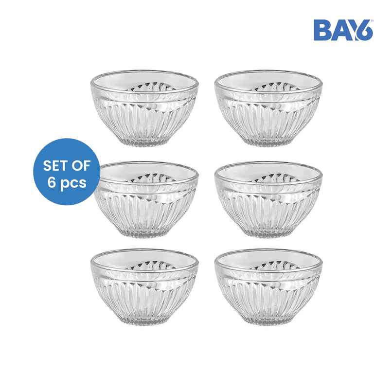 BAY6 Delight Glass Bowl Set- (6pc)