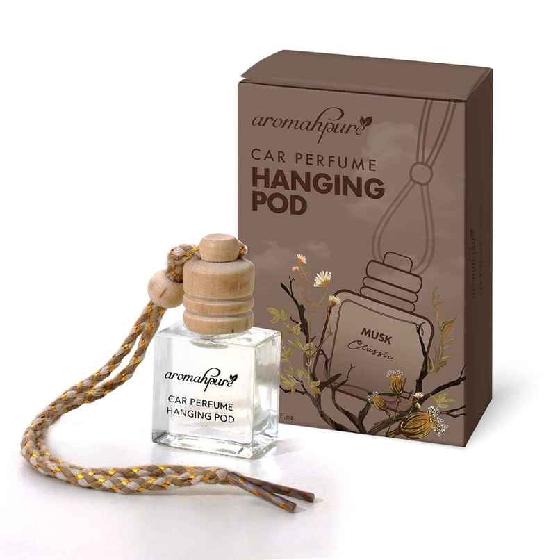 Aromahpure Premium Car Air Freshener Hanging Pod | Musk Fragrance