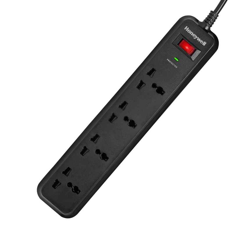 Honeywell 4 Out Surge Protector With Master Switch