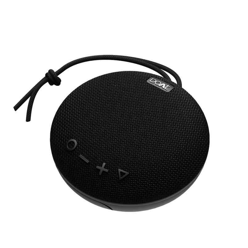 boAt Stone 193 Bluetooth Speaker with 5W Audio, 4H Playtime, TWS Feature & IPX7 Rating - Pitch Black