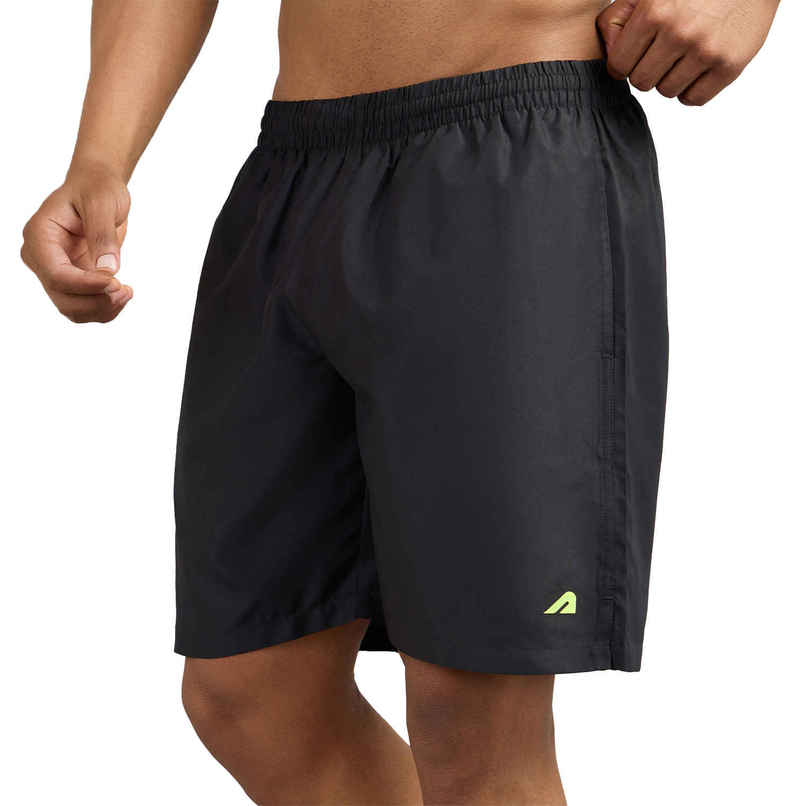 Boldfit Men's Swimming Shorts Stretchable Quick Dry | Black - L
