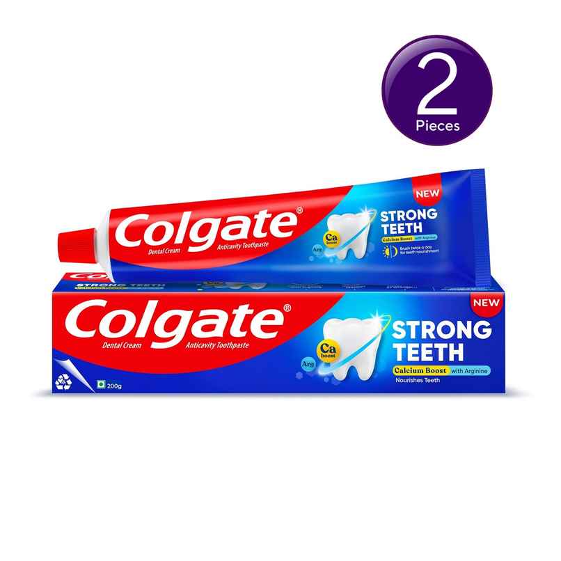 Colgate Strong Teeth Anticavity Toothpaste Combo  