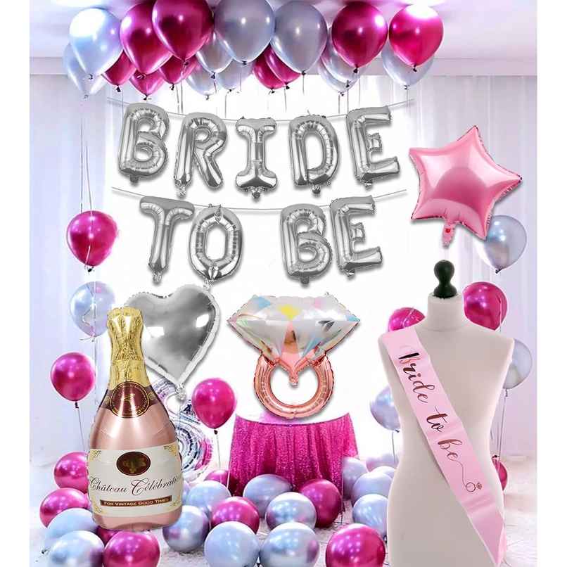Party Propz Bride To Be | Spinster Bridal Shower | Ring Foil Balloons | Metallic Balloons Party Propz Bride To Be | Spinster Bridal Shower | Ring Foil Balloons | Metallic Balloons