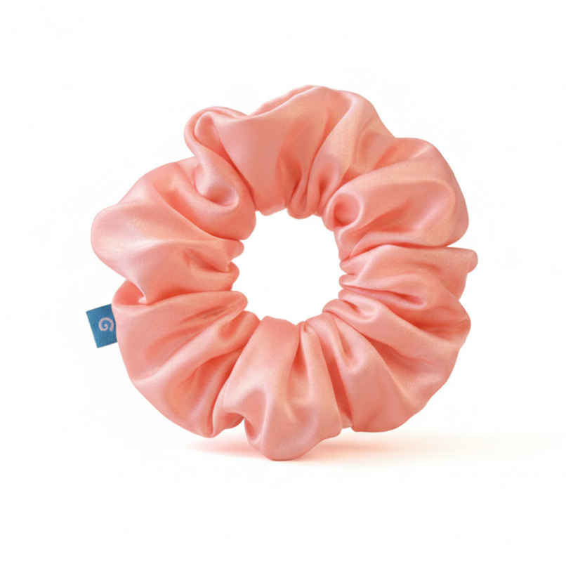 Gubb Satin Scrunchie Rose Gold Gubb Satin Scrunchie Rose Gold