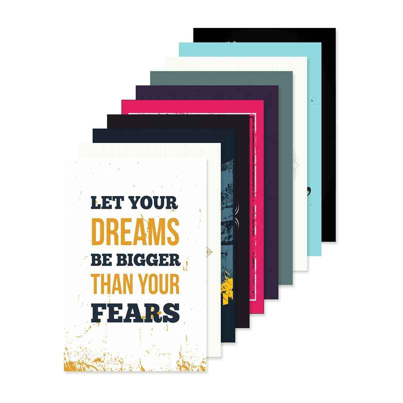 Paper Plane Design Wall Posters For Office Decor | Set of 10 | Size | 12 Inch x 18 Inch | D6