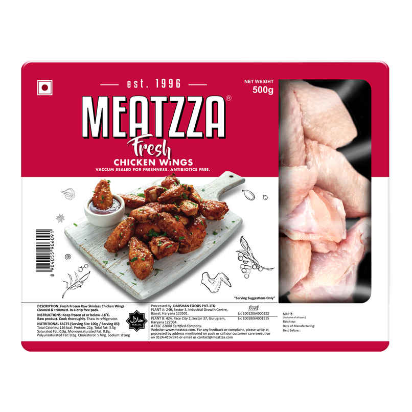 Meatzza Fresh -Chicken Wings