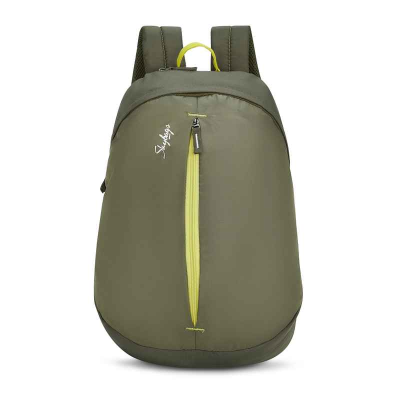 Skybags Unisex Polyester 17 L Backpack | Grey - S Skybags Unisex Polyester 17 L Backpack | Grey - S