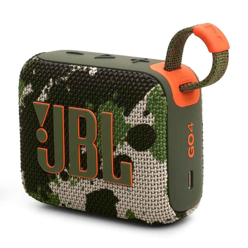 JBL Go 4, Wireless Ultra Portable Bluetooth Speaker (Without Mic, Squad)