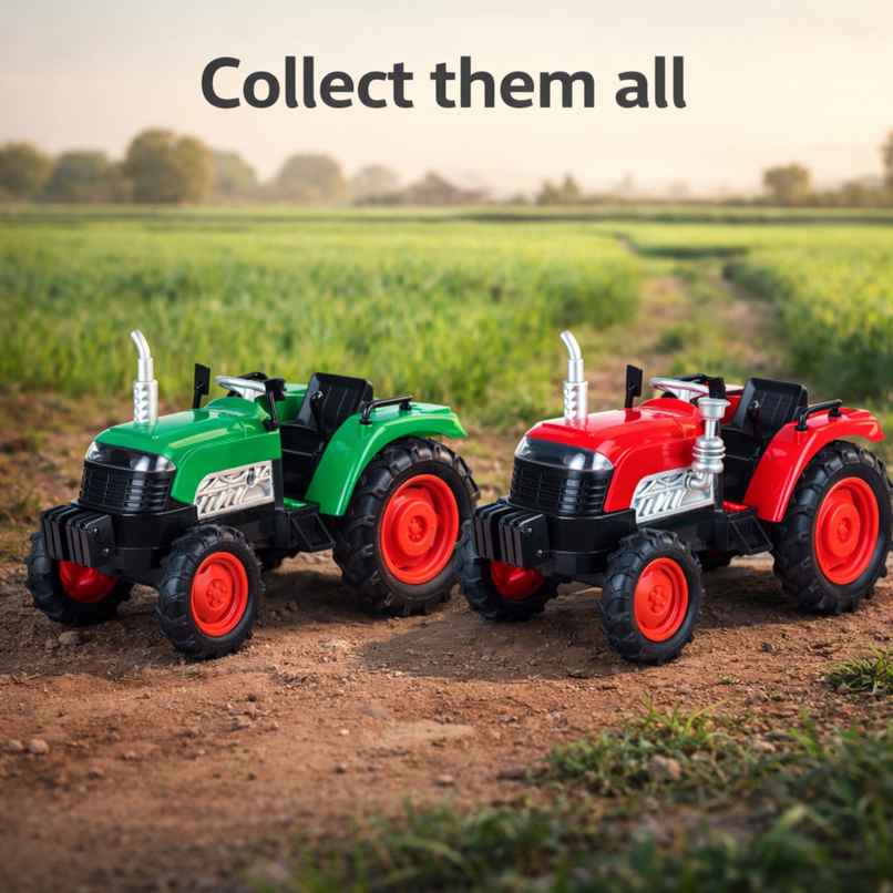 Race n Roll Light & Sound Farm Tractor Adventure Toy Pull back Action Vehicle Green Race n Roll Light & Sound Farm Tractor Adventure Toy Pull back Action Vehicle Green