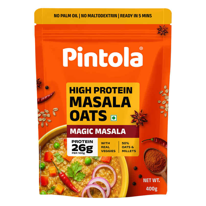 Pintola High Protein Masala Oats Pintola High Protein Masala Oats
