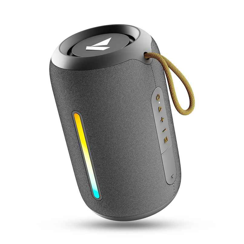 boAt Stone 352 Pro w/ 14W Signature Sound Up to 12 Hours Playback,RGB LEDs,TWS Feature(Groovy Grey)