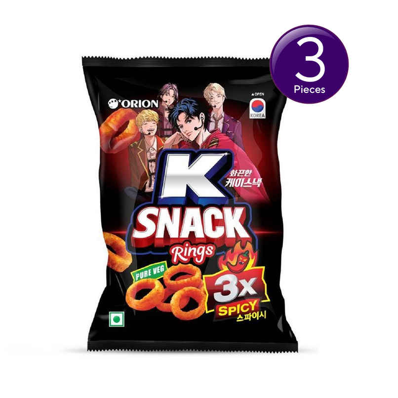 Orion K Snack Rings 3x Spicy Combo    