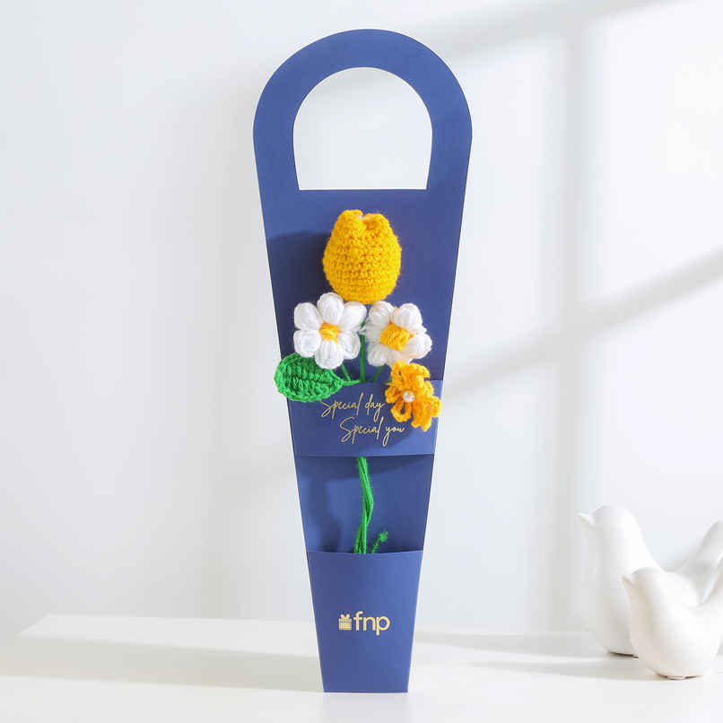 Crochet Flower Arrangement | Keepsake Gift | FNP Crochet Flower Arrangement | Keepsake Gift | FNP