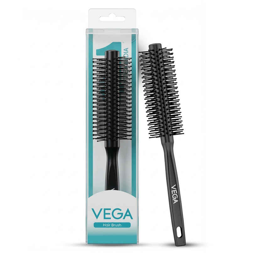 VEGA Round Hair Brush for Men and Women | R3-RB VEGA Round Hair Brush for Men and Women | R3-RB