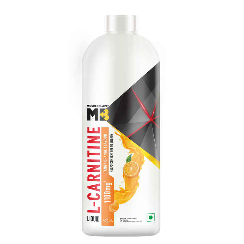 MuscleBlaze Liquid L Carnitine 1100mg Tangy Orange 30 Servings MuscleBlaze Liquid L Carnitine 1100mg Tangy Orange 30 Servings