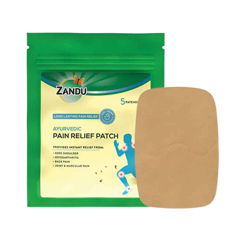 Zandu Ayurvedic Pain Relief Patch (Pack of 5 patches)