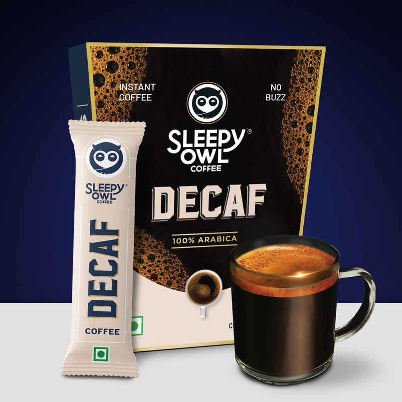 Sleepy Owl Decaf Arabica Instant Coffee Sachets