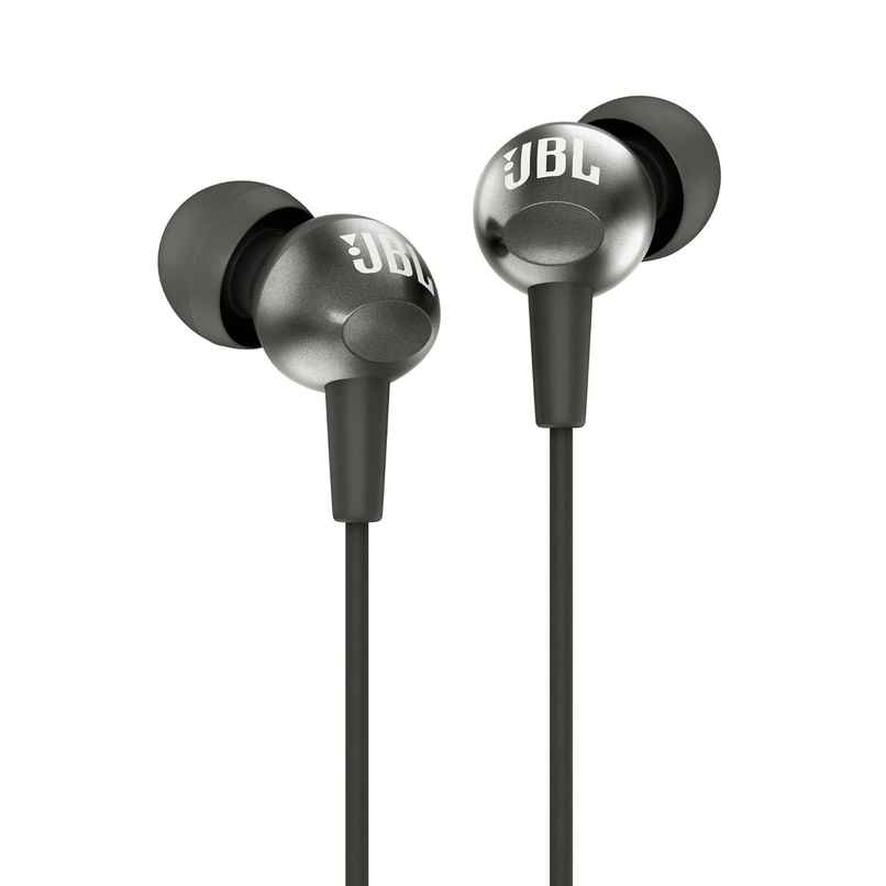Jbl C200Si, Premium In Ear Wired Earphones With Mic, One Button Multi-Function(Gun Metal) Jbl C200Si, Premium In Ear Wired Earphones With Mic, One Button Multi-Function(Gun Metal)