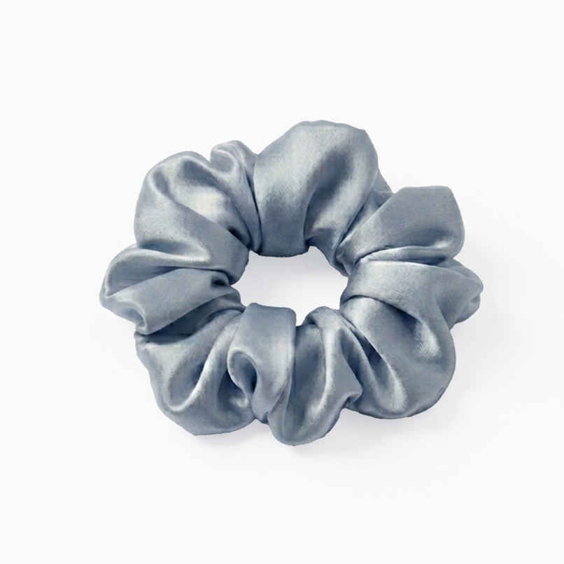 Gubb Satin Scrunchie | Grey