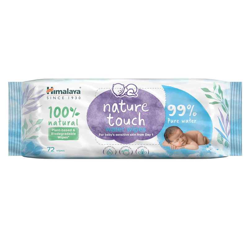 Himalaya Nature Touch Baby Water Wipes (Unscented) 99% Pure Water Himalaya Nature Touch Baby Water Wipes (Unscented) 99% Pure Water