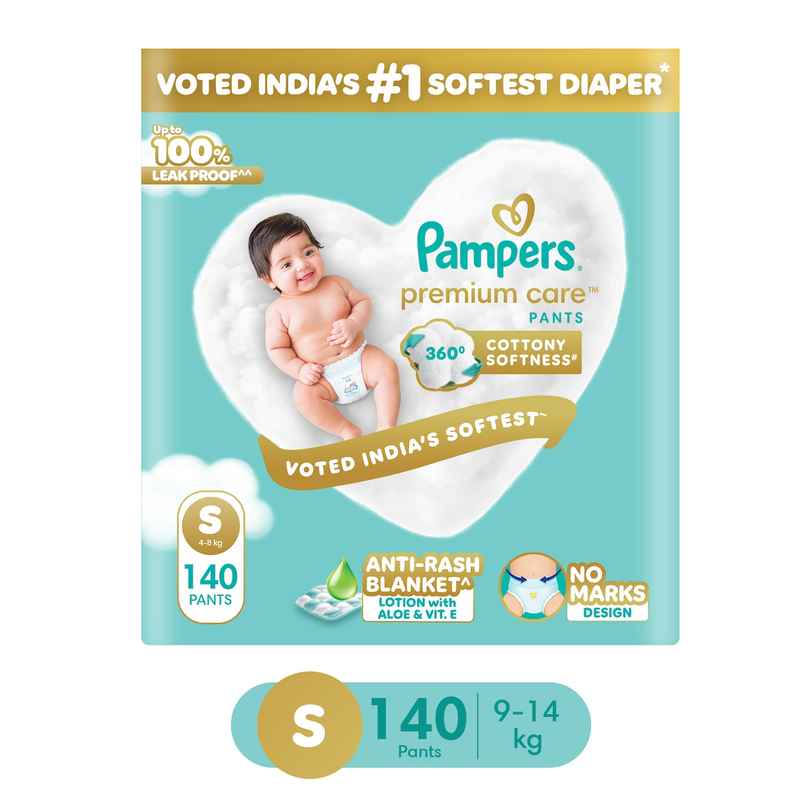 Pampers Premium Care Pant Style Diaper | S | 140 pcs