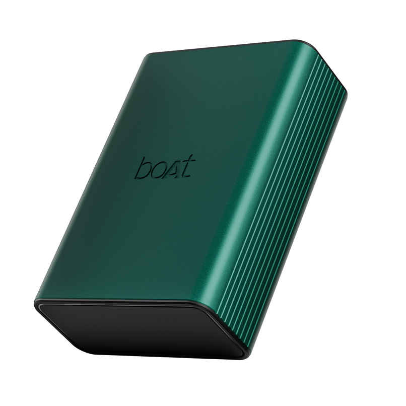 boAt 20000 mAh Power Bank w/ 2-Way 22.5W Fast Charging & Smart IC Protection - PB400 Pro (Emerald Green)