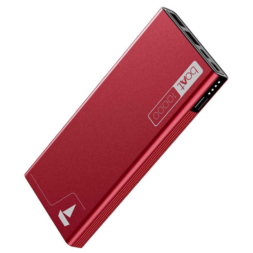 boAt 10000 mAh Power Bank w/ 22.5W Fast Charging & Smart IC Protection - PB300 (Martian Red)