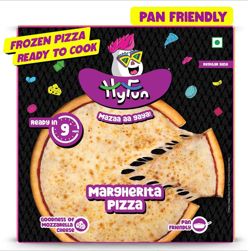 HyFun Margherita Pizza, Cheesy Snack | Frozen HyFun Margherita Pizza, Cheesy Snack | Frozen