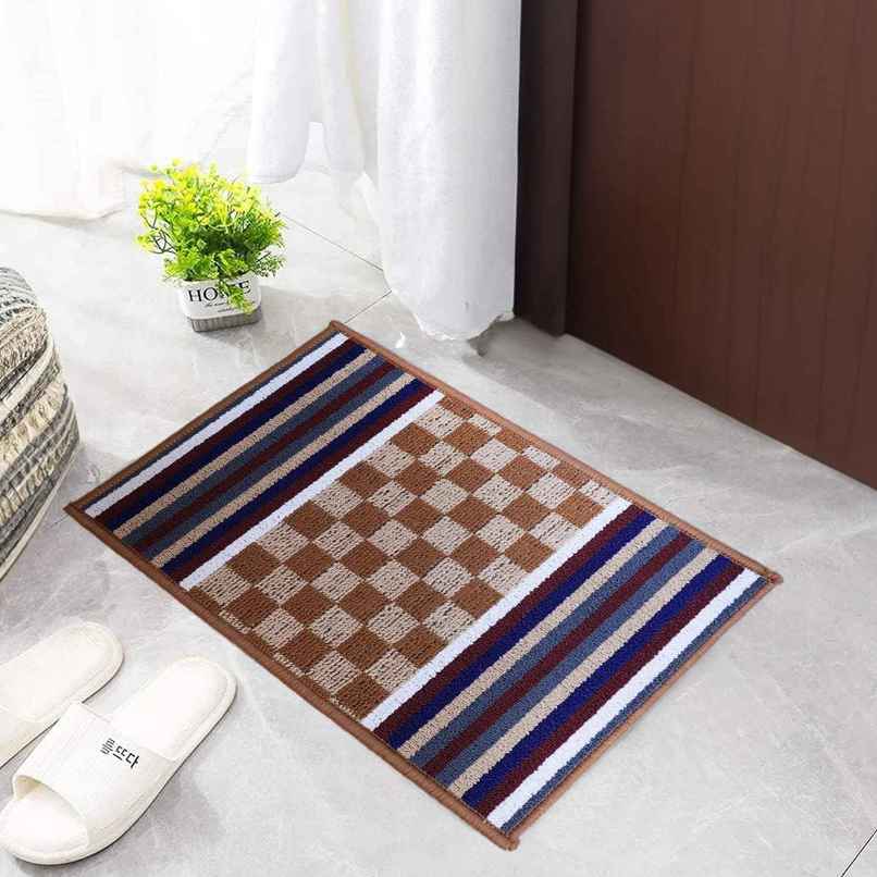 Status New Iris Mat 38 Cm x 58 Cm - Brown Status New Iris Mat 38 Cm x 58 Cm - Brown