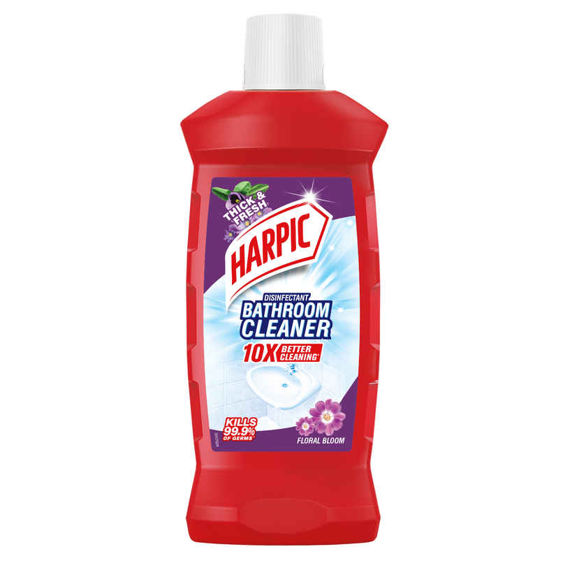 Harpic Floral Bathroom Cleaner Liquid | Removes Bathroom Stains Harpic Floral Bathroom Cleaner Liquid | Removes Bathroom Stains